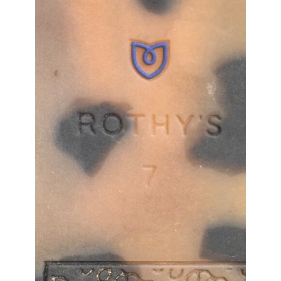 Rothy’s Black Slip On The Square Toe Mary Jane Flats Woman’s Size 7 - Picture 14 of 14